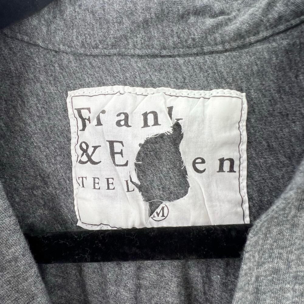Frank & Eileen Women's Silvio Soft Button-Up Shirt Heather Gray Size M NWOT - Picture 10 of 10